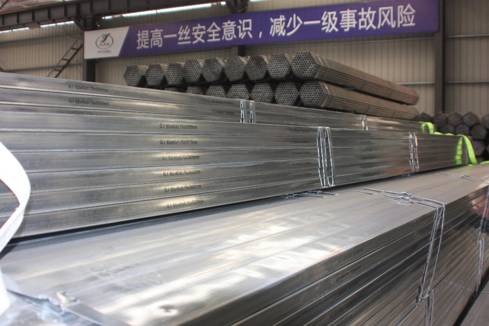 Nicht-Secondery Q235 vorverzinktes rechteckiges Stahlrohr