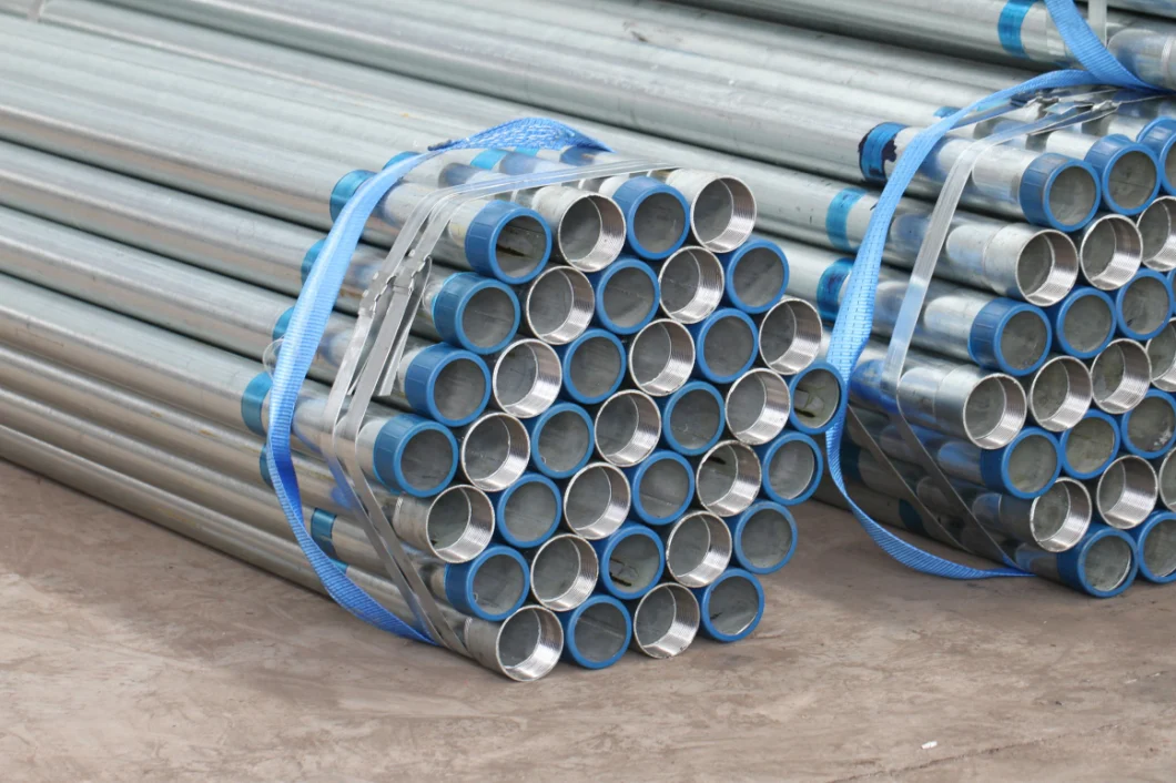 BS 1387 ASTM A53 Galvanized Steel Pipe for Scaffolding