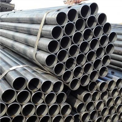 Geschweißtes rechteckiges / quadratisches / rundes Stahlrohr / schwarzes Rohr Ms Pipe